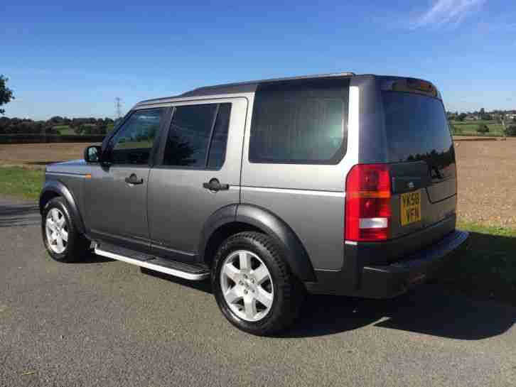2008 '58' LAND ROVER DISCOVERY 3 2.7 HSE - ONLY 41,000 MILES