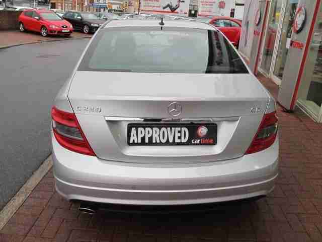 2008 58 MERCEDES-BENZ C CLASS 2.1 C220 CDI SPORT 4D AUTO 168 BHP DIESEL