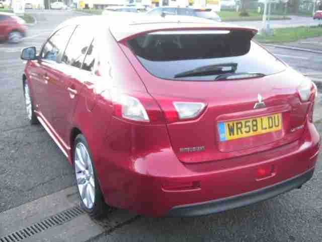 2008 58 MITSUBISHI LANCER 1.8 GS4 5D AUTO 141 BHP