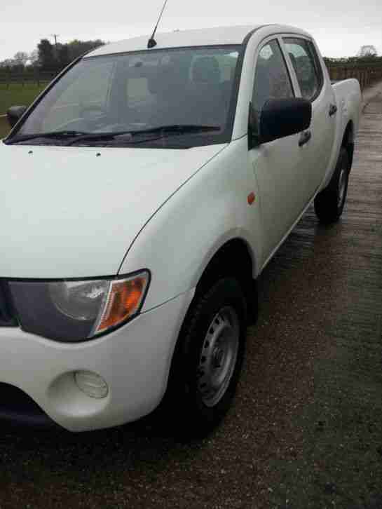 2008 58 Mitsubishi L200 DiD 4 Life 4Wd 134 BHP Double Cab Pickup No Vat.