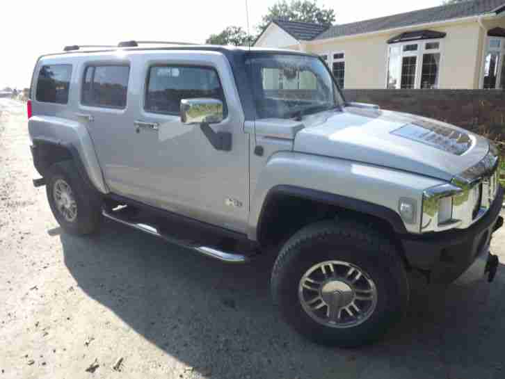 2008 58 PLATE HUMMER H3 LUXURY, METALIC SILVER, VERY HIGH SPEC, LOW MILAGE !