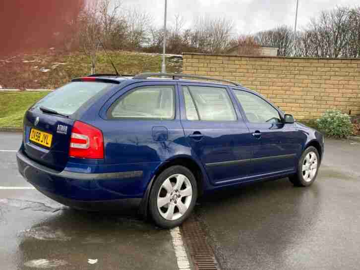 2008 58 REG SKODA OCTAVIA ELEGANCE 1.9TDI ESTATE MOT TILL JANUARY 17TH 2022