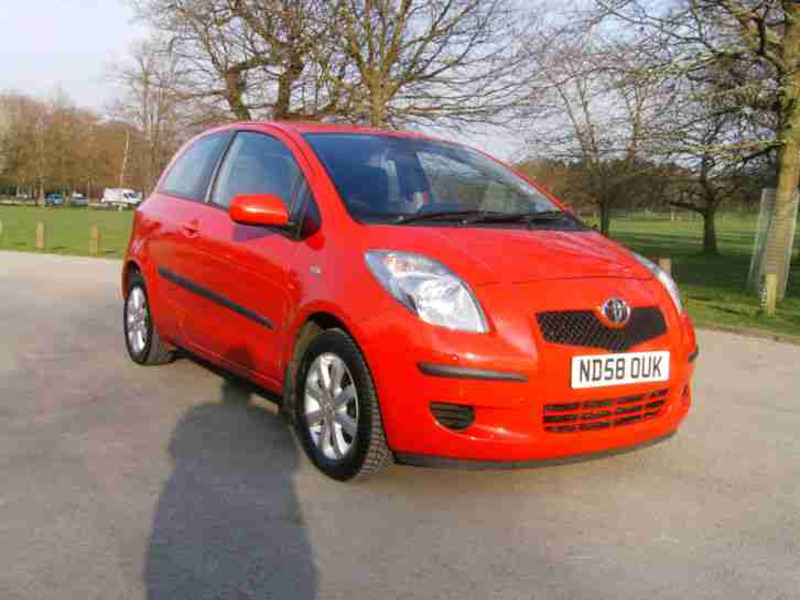 2008 58 REG TOYOTA YARIS TR 9 MONTHS MOT 1 OWNER FROM NEW