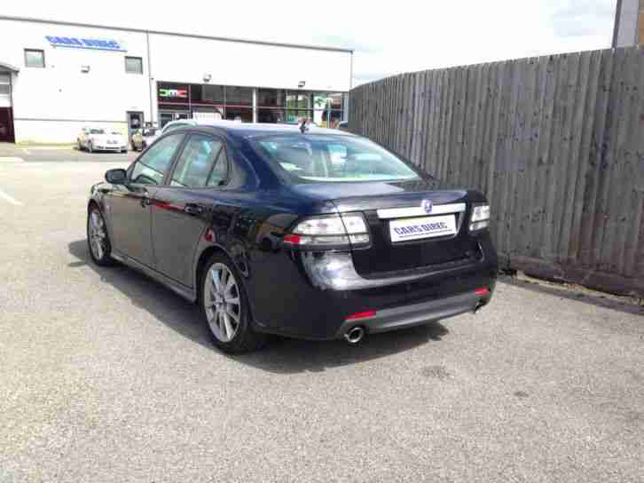 2008 58 SAAB 9-3 1.9TTID AERO, DIESEL, 4 DOOR SALOON, MET BLACK
