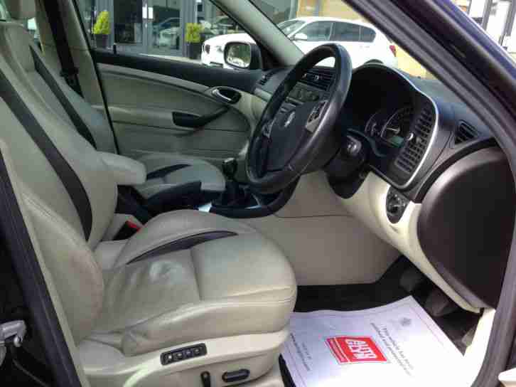 2008 58 SAAB 9-3 1.9TTID AERO, DIESEL, 4 DOOR SALOON, MET BLACK