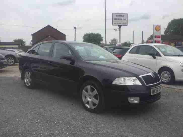 2008 58 Skoda Octavia Elegance 2.0 TDI PD 5 Door Hatch Manual Diesel In Black