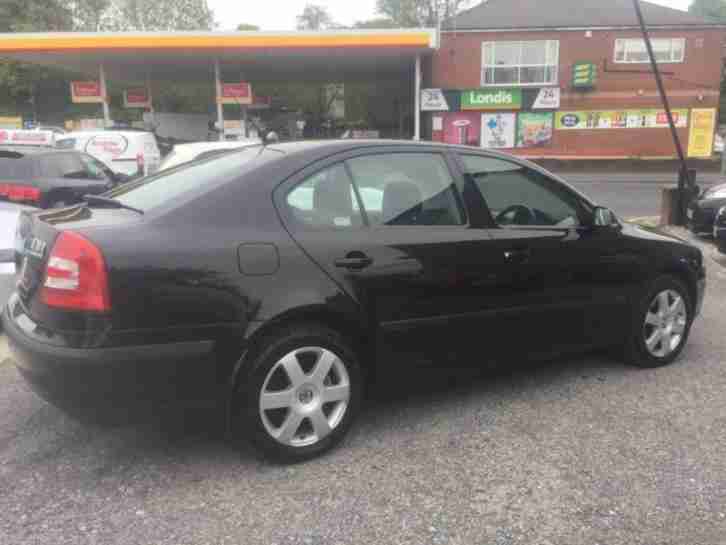 2008 58 Skoda Octavia Elegance 2.0 TDI PD 5 Door Hatch Manual Diesel In Black
