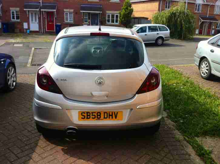 2008/58 VAUXHALL CORSA 1.2 SXI SILVER - 40K - FSH - VGC - LONG MOT - 2 OWNERS