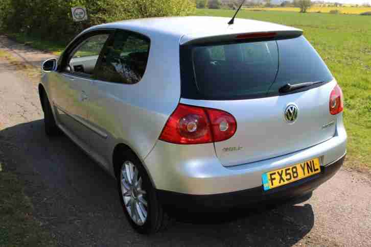 2008 (59) VOLKSWAGEN GLF 2.0TDI GT SPORT FULL SERVICE HISTORY
