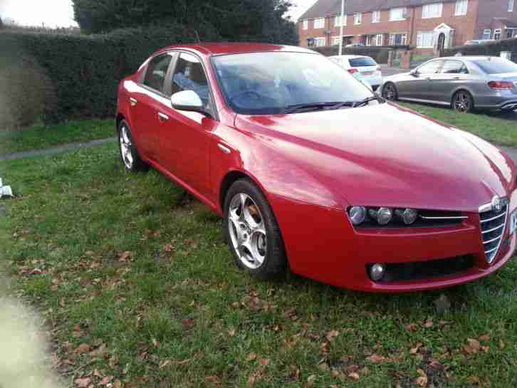 2008 ALFA ROMEO 159 LUSSO 16V JTDM RED