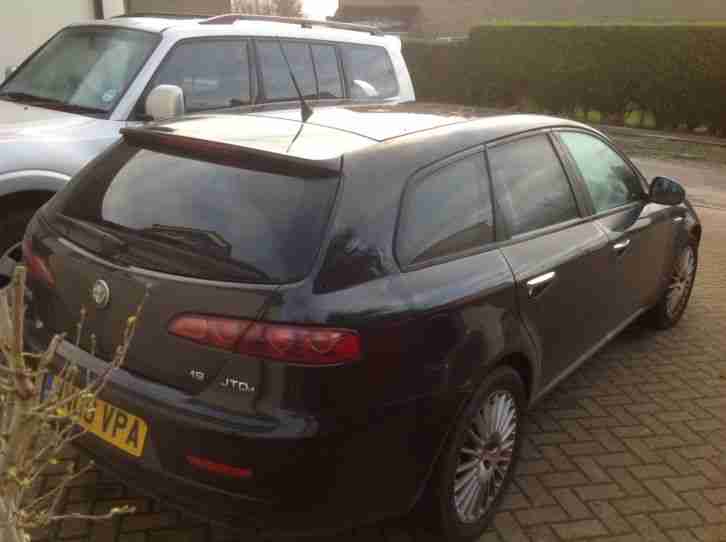 2008 ALFA ROMEO 159 LUSSO JTDM S-WAGON BLACK