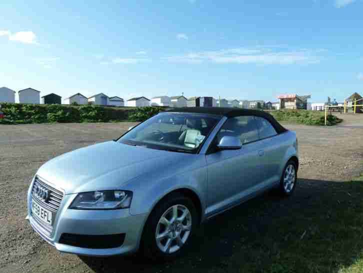 2008 AUDI A3 TFSI BLUE CONVERTIBLE 46200 miles full Audi service history