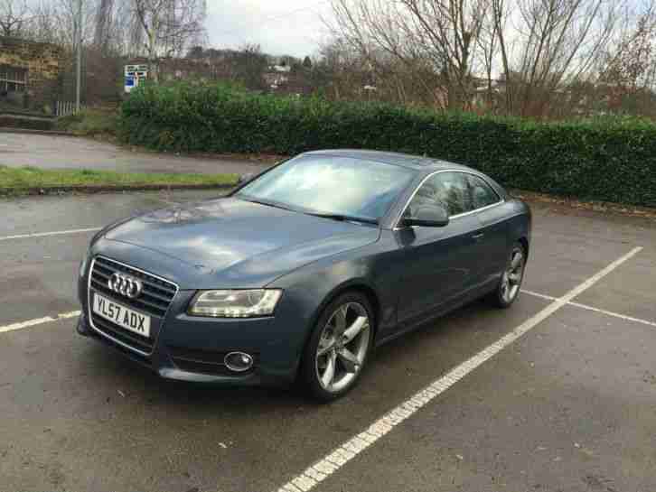 2008 AUDI A5 SPORT 2.7 TDI AUTO AUDI HISTORY (SPARE AND REPAIR) NO RESERVE