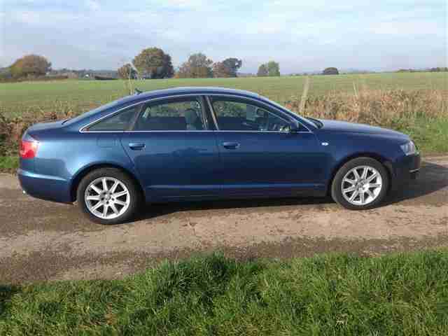 2008 AUDI A6 2.0 SE TDI DIESEL IN BLUE LOW MILES GUARANTEED CAR FINANCE BAD LOAN