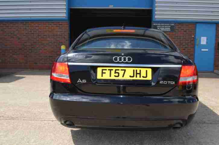 2008 AUDI A6 S LINE TDI BLACK AUTO FULL DEALER HISTORY