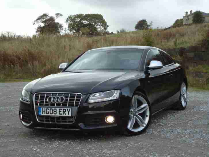 2008 AUDI S5 V8 QUATTRO BLACK PAN ROOF+BANG + OLUFSEN