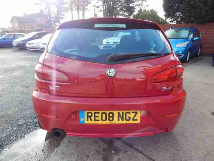 2008 Alfa Romeo 147 1.9 JTDm Sport 3dr Full service history 3 door Hatchback