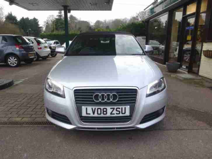 2008 Audi A3 1.8 T FSI Sport 2dr 2 door Convertible