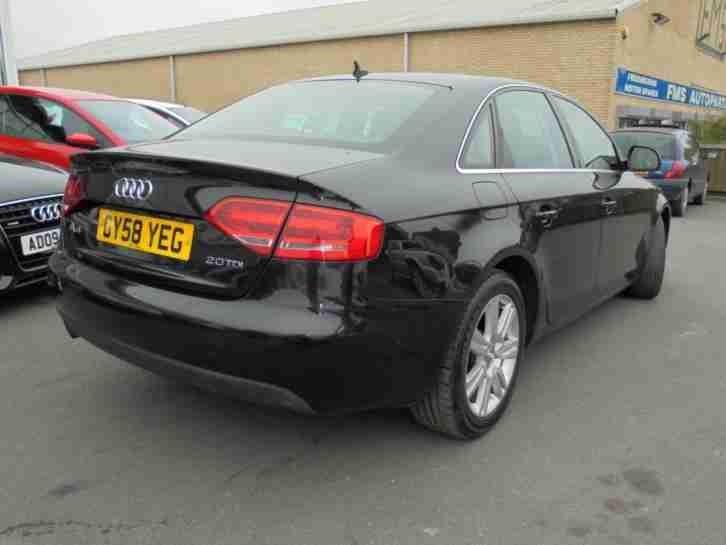 2008 Audi A4 2.0 TDI 143 SE 4dr 4 door Saloon