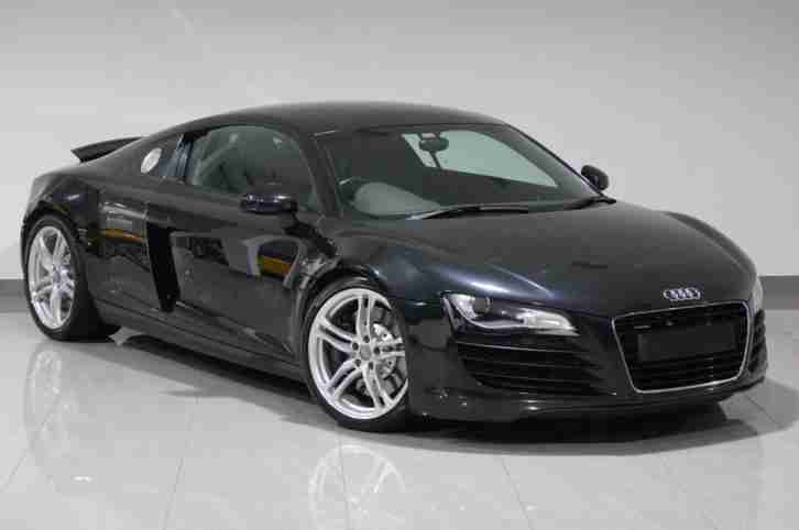 2008 Audi R8 4.2 V8 MANUAL QUATTRO BLACK INTERIOR