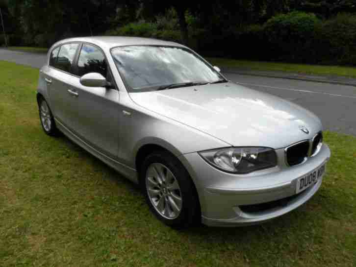 2008 BMW 116I ES SILVER 55k miles owned in family since new. Service History