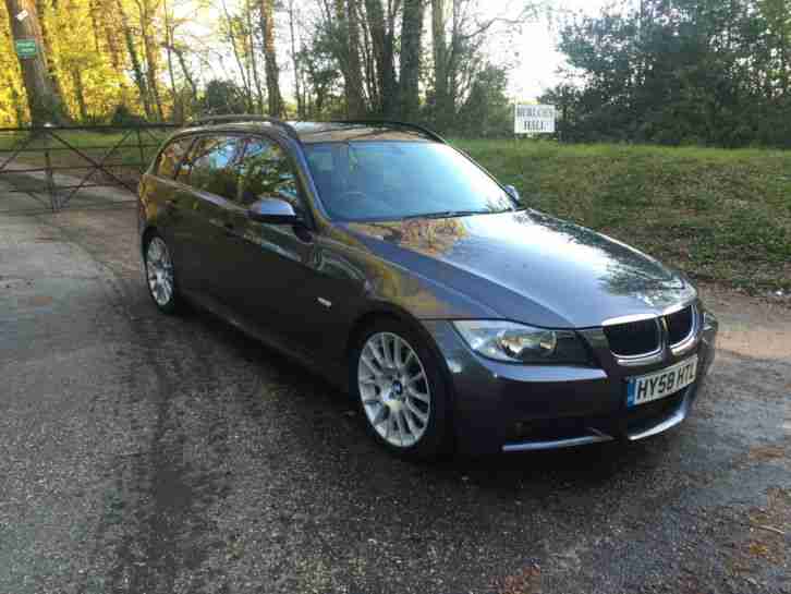 2008 BMW 320D EDITION M SPORT TOURING AUTOMATIC GREY