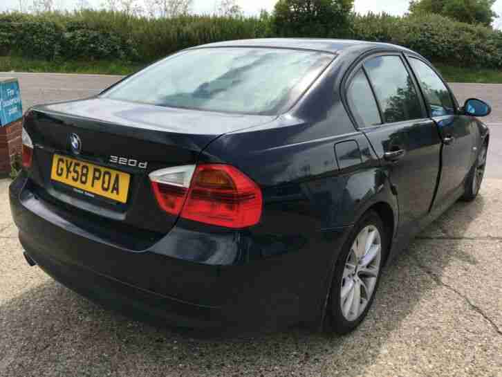 2008 BMW 320D Edition SE Black * SPARES OR REPAIRS *