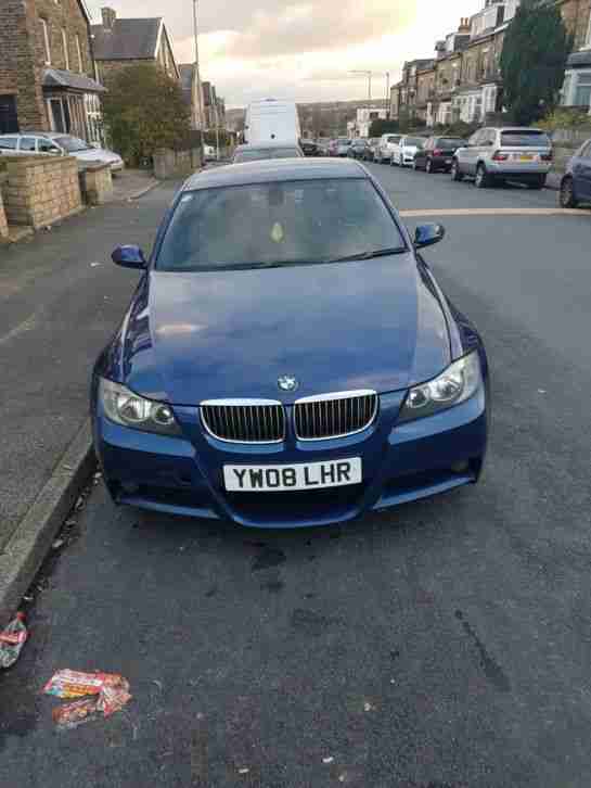 2008 BMW 325D M SPORT AUTO LE MANS BLUE, SAT NAV, IDRIVE, BLUETOOTH