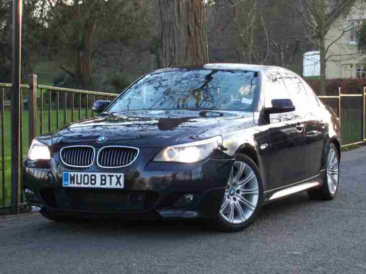 2008 BMW 5 SERIES 3.0 535d M Sport 4dr Auto