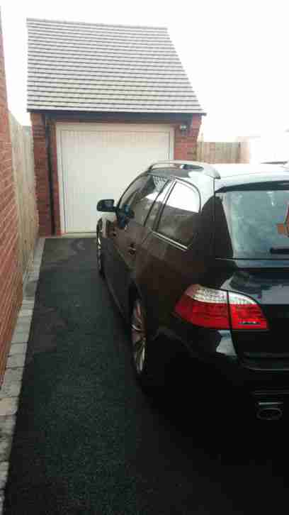 2008 BMW 520D M SPORT TOURING BLACK