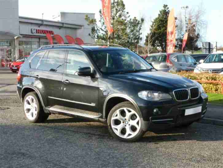 2008 BMW X5 3.0d SE 5dr Auto [7 Seat] Diesel Black Automatic