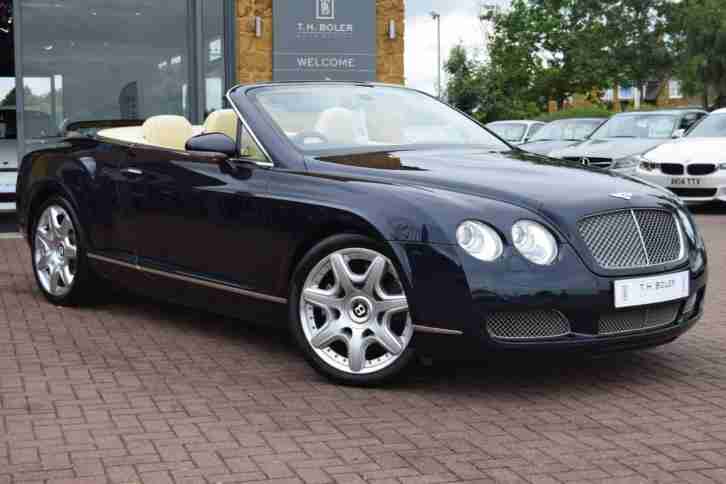 2008 Continental GTC Petrol blue