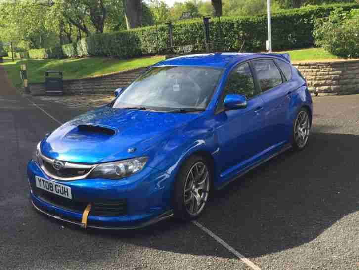 2008 Blue Impreza 2.5 WRX STI Type UK