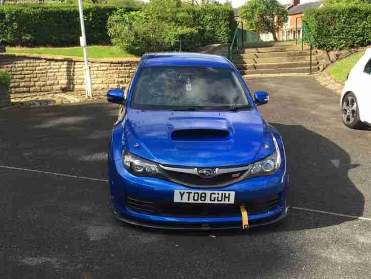 2008 Blue Subaru Impreza 2.5 WRX STI Type UK - ProDrive Performance Pack 330BHP