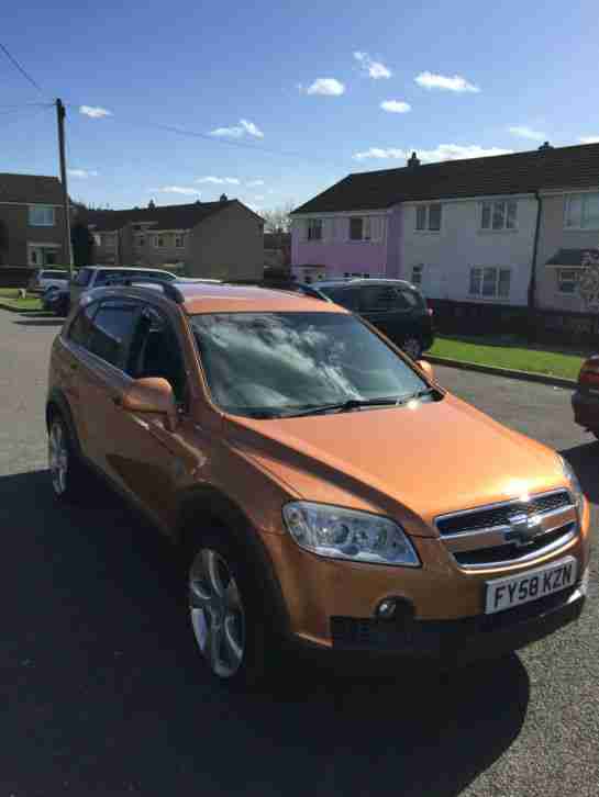 2008 CHEVROLET CAPTIVA LT 7S VCDI BROWN