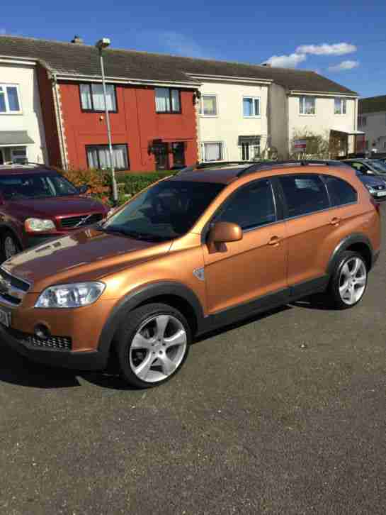 2008 CHEVROLET CAPTIVA LT 7S VCDI BROWN