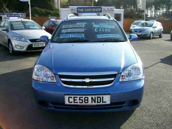 2008 CHEVROLET LACETTI 1.6 SX ESTATE 31000 MILES ONLY