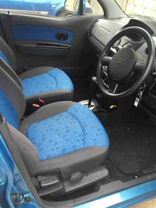 2008 CHEVROLET MATIZ SE AUTO BLUE Very low miles