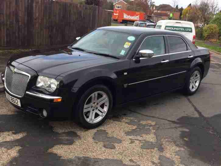 2008 CHRYSLER 300C CRD BLACK 155K SH SAT-NAV XENONS HEATED LEATHERS