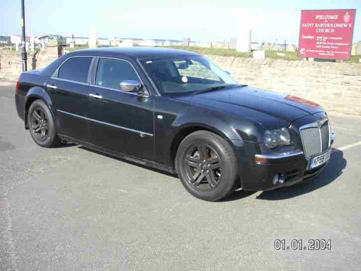 2008 CHRYSLER 300C CRD BLACK