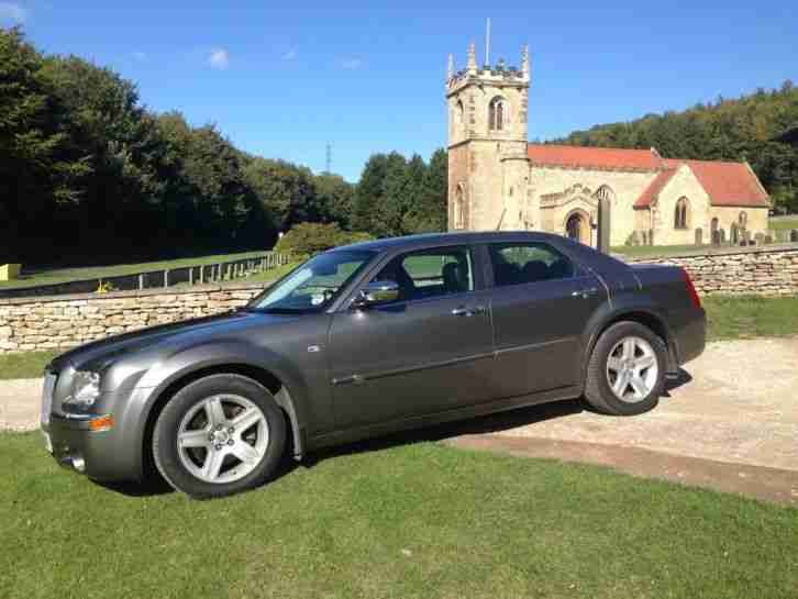 2008 CHRYSLER 300C SALOON 3.0 V6 CRD DIESEL AUTO BLACK LEATHER SH BENTLEY GRILL