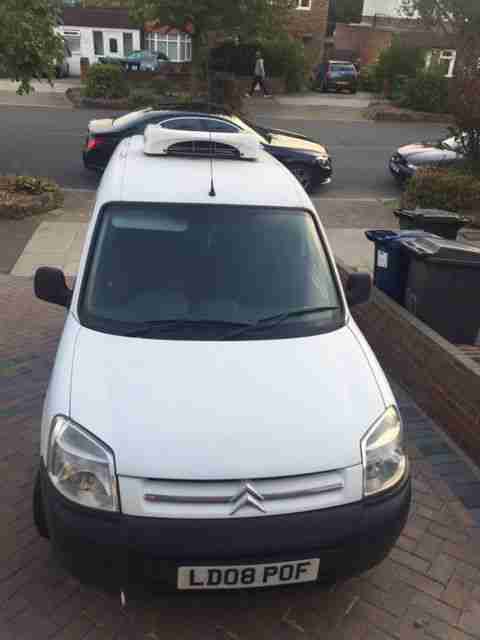 2008 CITROEN BERLINGO 600 HDI ENTER 75 WHITE Fridge Van