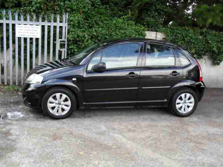 2008 CITROEN C3 RHYTHM 8V BLACK