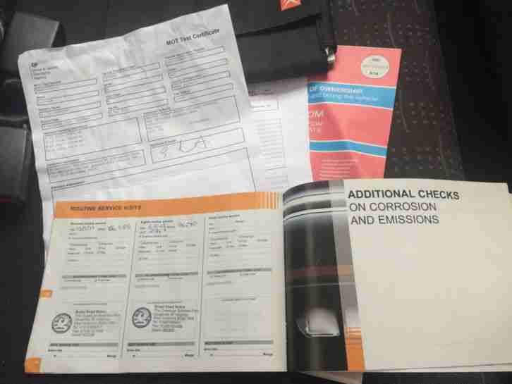 2008 CITROEN C3 VIBE RED FULL SERIVCE HISTORY