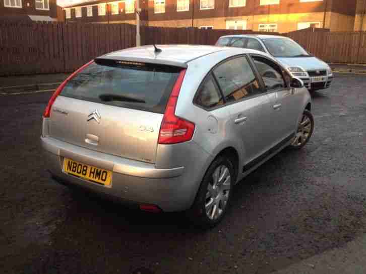 2008 CITROEN C4 VTR+, 43K SPARES OR REPAIR