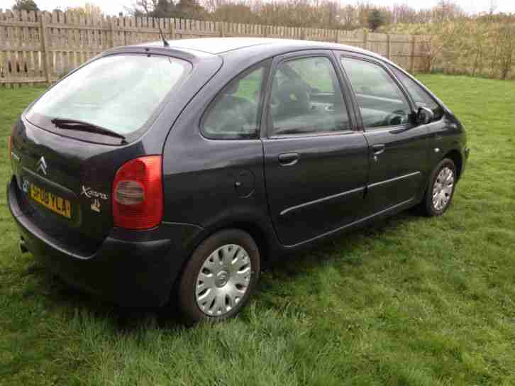 2008 CITROEN XSARA PICASSO 1.6HDi LEFT HAND DRIVE (LHD) UK REG FMSH 32000 MILES
