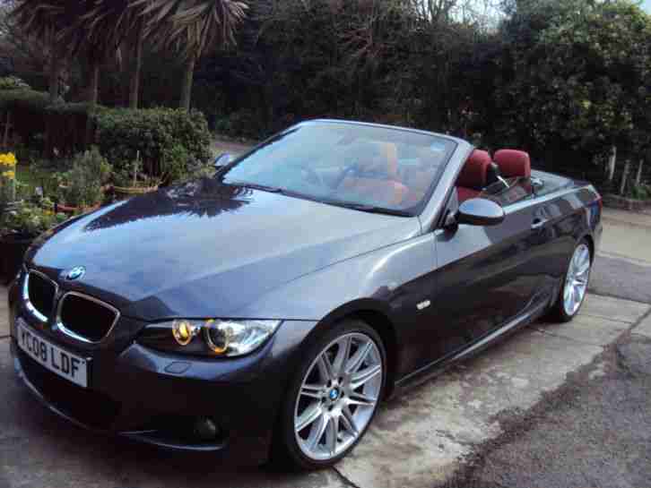 2008 CONVERTIBLE 320D GREY MANUAL 49000