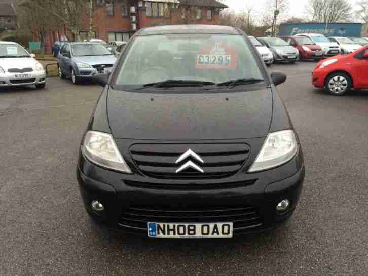 2008 Citroen C3 RHYTHM HDI Diesel Black Manual