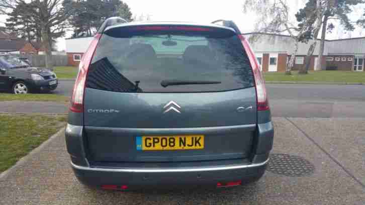 2008 Citroen C4 Grand Picasso 2.0HDi 16V EXCLUSIVE 5DR EGS **FSH** 5 door MPV