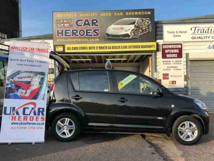 2008 DAIHATSU SIRION 1.0 SE V.LOW 27,000 MILES £30 TAX ( AA ) WARRANTY INCLUDED